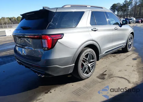 2025 Ford Explorer St из США, поврежденный, VIN 1FMWK8GCXSGC18214